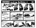 Предварительный просмотр 3 страницы Yakima Locking RailRider 3 Manual