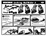 Предварительный просмотр 5 страницы Yakima Locking RailRider 3 Manual