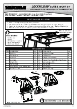 Yakima LOCKN'LOAD 8000350 Manual предпросмотр