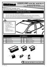 Preview for 1 page of Yakima LOCKN'LOAD 8000356 Quick Start Manual