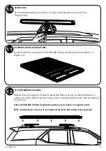 Preview for 8 page of Yakima LOCKN'LOAD 8000356 Quick Start Manual