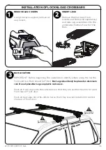 Предварительный просмотр 2 страницы Yakima LockNLoad 9831007 Manual