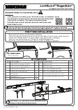 Yakima LockNLoad RuggedLine Flat 1200mm Quick Start Manual preview