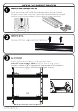 Предварительный просмотр 6 страницы Yakima LockNLoad RuggedLine Flat 1200mm Quick Start Manual