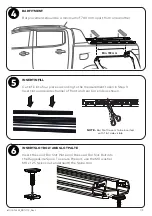 Предварительный просмотр 7 страницы Yakima LockNLoad RuggedLine Flat 1200mm Quick Start Manual