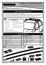 Preview for 1 page of Yakima LockNLoad Series Installation Manual