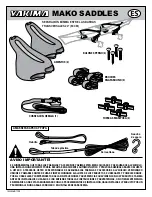 Предварительный просмотр 11 страницы Yakima Mako Saddles Manual