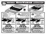 Yakima MegaWarrior Extension Installation Instructions предпросмотр