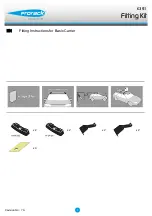 Preview for 1 page of Yakima Prorack K391 Fitting Instructions Manual