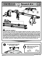 Предварительный просмотр 1 страницы Yakima Q Stetch Kit Manual