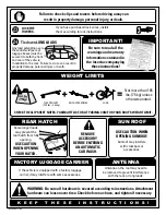 Предварительный просмотр 11 страницы Yakima Q Tower Manual