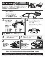 Yakima Q103 Quick Start Manual preview