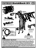 Предварительный просмотр 9 страницы Yakima QuickBack 2/3 Manual