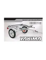 Yakima rackandroll 66 Operation And Assembly Manual предпросмотр