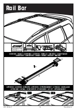 Предварительный просмотр 1 страницы Yakima Rail Bar Quick Start Manual