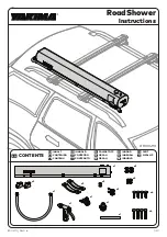 Preview for 1 page of Yakima RoadShower 8004110 Instructions Manual