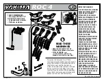 Preview for 1 page of Yakima ROC 4 Manual