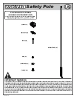 Yakima Safety Pole Quick Start Manual preview