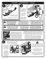 Preview for 4 page of Yakima SingleSpeed Manual