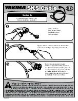 Preview for 3 page of Yakima SKS Cable Quick Start Manual