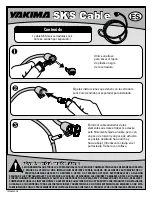 Предварительный просмотр 3 страницы Yakima SKS Cable Quick Start Manual