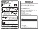 Yakima SKS Lock Core Quick Start Manual preview