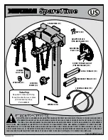 Предварительный просмотр 1 страницы Yakima SpareTime Manual