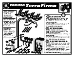 Предварительный просмотр 1 страницы Yakima TerraFirma Manual