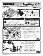 Preview for 1 page of Yakima TopGrip OG Quick Start Manual