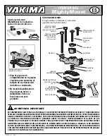 Preview for 13 page of Yakima Universal MightyMount Manual