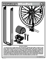 Предварительный просмотр 1 страницы Yakima WheelFork 1032732 Manual