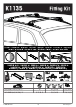 Yakima Whispbar K1135 Quick Start Manual preview