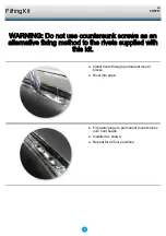 Preview for 9 page of Yakima Whispbar K887W Fitting Instructions Manual