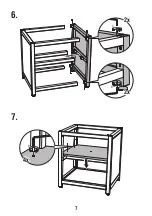 Предварительный просмотр 7 страницы YAKINIKU LUXURY OUTDOOR KITCHEN FRAME 80X70CM Instruction Manual