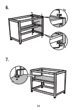 Предварительный просмотр 15 страницы YAKINIKU LUXURY OUTDOOR KITCHEN FRAME 80X70CM Instruction Manual