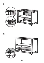 Предварительный просмотр 16 страницы YAKINIKU LUXURY OUTDOOR KITCHEN FRAME 80X70CM Instruction Manual