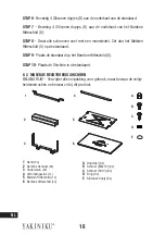 Предварительный просмотр 16 страницы YAKINIKU SHICHIRIN Instruction Manual