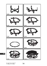 Предварительный просмотр 74 страницы YAKINIKU SHICHIRIN Instruction Manual