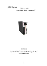 YAKO ES2 Series User Manual preview