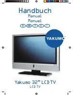 Preview for 1 page of YAKUMO 32 81J Manual