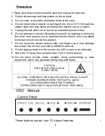 Preview for 3 page of YAKUMO LCD TV 38F Manual