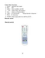 Preview for 4 page of YAKUMO LCD TV 38F Manual