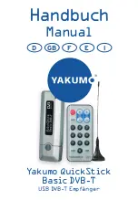 YAKUMO QuickStick Basic DVB-T Manual preview