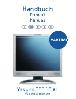 YAKUMO TFT 19 AL Manual preview