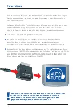 Preview for 4 page of YAKUMO VolumeMaster Quick Reference Manual