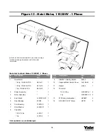 Предварительный просмотр 20 страницы Yale HOISTS YEL Series Operating, Maintenance & Parts Manual