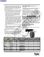 Preview for 5 page of Yale HOISTS YJL Series Operating, Maintenance & Parts Manual