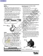 Preview for 7 page of Yale HOISTS YJL Series Operating, Maintenance & Parts Manual