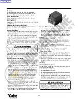 Preview for 10 page of Yale HOISTS YJL Series Operating, Maintenance & Parts Manual