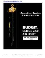 Preview for 1 page of Yale Lift-Tech 115325 Operation, Service & Parts Manual